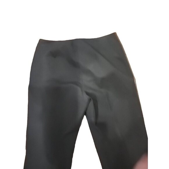 Peace of Cloth Pants Mid-rise Straight Leg Black Made In USA Women's 8 - Picture 5 of 8